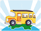 เกมส์จับผิดภาพรถโรงเรียน7จุด School Bus Difference Game