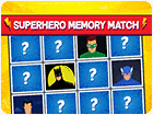 เกมส์เปิดป้ายจับคู่รูปซุปเปอร์ฮีโร่ Superhero Memory Match Game