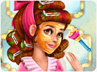 เกมส์แต่งหน้ากำจัดสิวสาวไฮโซ Victoria Retro Real Makeover