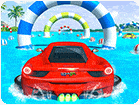 เกมส์รถแข่งในน้ำริมทะเล Water Surfing Car Stunts Car Racing Game