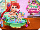 เกมส์ทำสปารักษาเล็บนางเงือก Mermaid Nails Spa