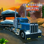 เกมส์ขับรถ18ล้อส่งของ 18 Wheeler Driving Sim