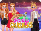 เกมส์แต่งตัวปาร์ตี้สุดป่วน Princesses Party Crashers