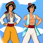 เกมส์แต่งตัวอาลาดินสุดหล่อ Aladdin Dress Up Game