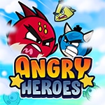 เกมส์แองกี้เบิร์ดฮีโร่ Angry Heroes