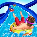 เกมส์ตะลุยสวนน้ำแสนสนุก Aquapark Shark