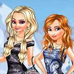 เกมส์แต่งตัวสาวสวยปาร์ตี้น้ำแข็ง BFFs Ice Cafe Party