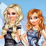 เกมส์แต่งตัวสาวสวยปาร์ตี้น้ำแข็ง BFFs Ice Cafe Party