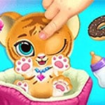 เกมส์เลี้ยงลูกเสือตัวน้อยน่ารัก Baby Tiger Care Game