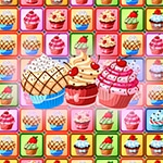 เกมส์จับคู่ระเบิดบล็อคเค้กสุดน่ากิน Cake Blocks Collapse Game