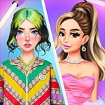 เกมส์แต่งตัวป็อปสตาร์4คน Celebrities Pop Star Iconic Outfits