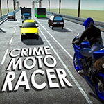 เกมส์ขับมอเตอร์ไซค์บนทางด่วน Crime Moto Racer