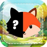 เกมส์ฝึกสมองทดสอบความจำกับเงารูปสัตว์ Cute Animal  Puzzle  Game