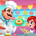 เกมส์ทำขนมโดนัทแสนอร่อย Donut Cooking Game