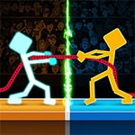 เกมส์ชักเย่อ2คนสุดมันส์ Drunken Tug War Game