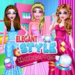 เกมส์แต่งตัว3สาวสวยสง่าดุจนางงาม Elegant Style Makeover Game