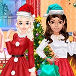เกมส์แต่งตัว3สาวแฟชั่นวันคริสต์มาส Fashion Girls Christmas Party Game