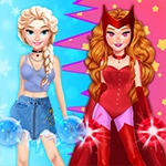 เกมส์แปลงโฉมเจ้าหญิงเป็นฮีโร่ From Princess To Superhero Transformation