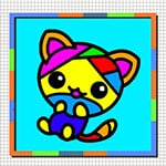 เกมส์ระบายสีรูปน่ารักสำหรับเด็ก Funny Coloring 4 Kids Game