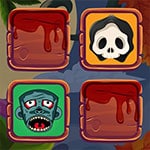 เกมส์จับคู่เปิดแผ่นป้ายหน้าผีวันฮาโลวีน Halloween Faces Memory Game