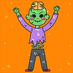 เกมส์จิ๊กซอว์รูปวันฮาโลวีน Halloween Monsters Jigsaw Game