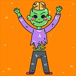 เกมส์จิ๊กซอว์รูปวันฮาโลวีน Halloween Monsters Jigsaw Game