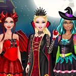 เกมส์แต่งตัวสาวสวยวันฮาโลวีน Halloween Salon Game