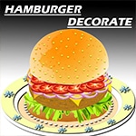 เกมส์ตกแต่งแฮมเบอร์เกอร์ให้น่ากิน Hamburger Decorating Game