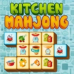 เกมส์จับคู่มาจองของในครัว Kitchen Mahjong Game