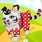 เกมส์แต่งตัวลูกเสือตัวน้อยน่ารัก Little Tiger Dress Up Game