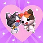 เกมส์ลากเส้นสร้างทางรักให้น้องแมว Love Cat Line Game