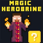 เกมส์ทำบล็อกให้หล่นพื้น Magic Herobrine – Smart Brain