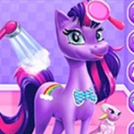 เกมส์เลี้ยงม้าโพนี่สุดน่ารัก Magical Unicorn Grooming World Game