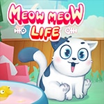 เกมส์เลี้ยงเจ้าแมวเหมียวเหมือนจริง Meow Meow Life Game