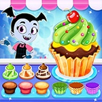 เกมส์ทำคัพเค้กเจ้าหญิงแวมไพร์ Princess Vampirina Cupcake Maker Game