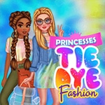 เกมส์แต่งตัวแฟชั่นลายมัดย้อม Princesses Tie Dye Fashion