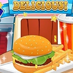 เกมส์ช่วยแม่ครัวทำแฮมเบอร์เกอร์ Roxie’s Kitchen: Burgeria