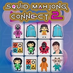 เกมส์จับคู่ไพ่มาจองสควิดเกม Squid Mahjong Connect 2