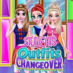 เกมส์แต่งตัวนักเรียนสาวสวย3คน Students Outfits Changeover Game