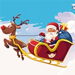 เกมส์ลุงซานต้าเก็บกล่องของขวัญ Stunt Santa Game