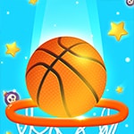 เกมส์กลิ้งบาสเก็ตบอลลงห่วง Super Hoops Basketball