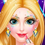 เกมส์แต่งหน้าดาราซุปตาร์ Superstar Makeup Party Game