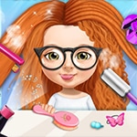เกมส์เปิดร้านทำผมให้หนูน้อยน่ารัก Sweet Baby Beauty Salon Game