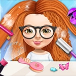 เกมส์เปิดร้านทำผมให้หนูน้อยน่ารัก Sweet Baby Beauty Salon Game