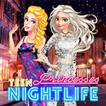 เกมส์แต่งตัวสองสาวเที่ยวกลางคืน Teen Princesses Nightlife