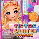 เกมส์เสริมสวยดาวติ๊กต็อก Tictoc Summer Fashion