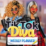 เกมส์แต่งตัวแฟชั่นดีว่า TikTok Diva Weekly Planner