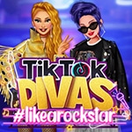 เกมส์แต่งตัวสาวสวยเป็นร็อคสตาร์ TikTok Divas #likearockstar