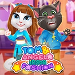 เกมส์แต่งตัวทอมกับแองเจล่าถ่ายรูปลงอินสตราแกรม Tom and Angela Insta Fashion Game