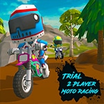 เกมส์แข่งมอเตอร์ไซค์วิบาก2คน Trial 2 Player Moto Racing